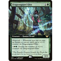 Dragonsguard Elite (Foil) (Extended Art) (Buy-a-box Promo)