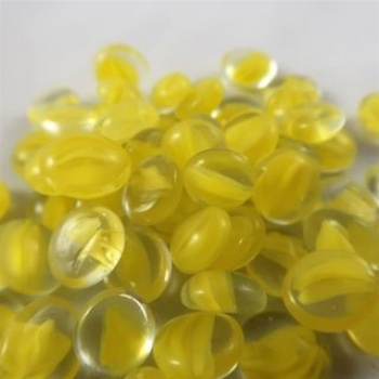 Glass Gaming Stones - Catseye Yellow (40)_boxshot
