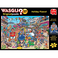 1000 Bitar - Wasgij Original 37: Holiday Fiasco