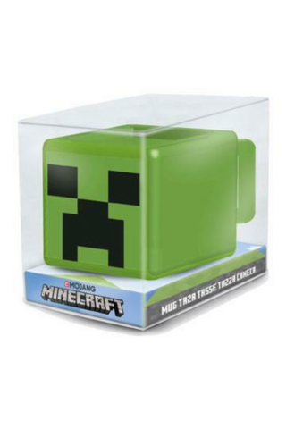 Minecraft 3D Mug Creeper Face_boxshot