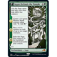 Jugan Defends the Temple // Remnant of the Rising Star (Foil) (Showcase)