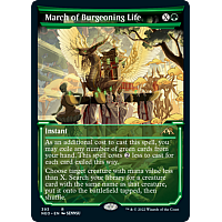 March of Burgeoning Life (Foil) (Showcase)