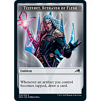 Emblem - Tezzeret, Betrayer of Flesh [Token]