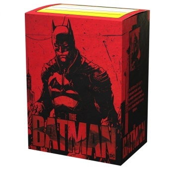 WB100 Standard Matte Black Art Sleeves - The Batman (100 Sleeves)_boxshot