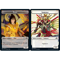 Pilot // Samurai (Foil) [Token]