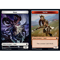 Goat // Satyr (Foil) [Token]