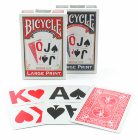 Bicycle Bridge Size Large Print Playing Cards_boxshot