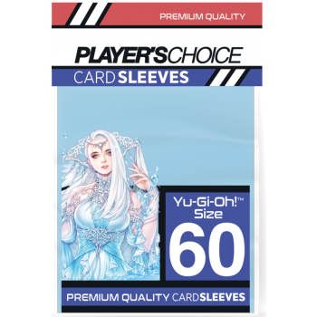 Player's Choice Premium Yu-Gi-Oh! Sized Card Sleeves - Powder Blue (60 Sleeves)_boxshot