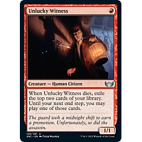 Unlucky Witness (Foil)