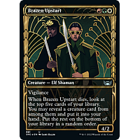 Brazen Upstart (Foil) (Showcase)