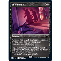 Incriminate (Foil)