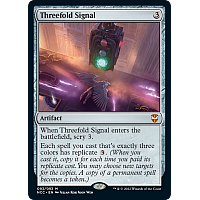 Threefold Signal (Foil)