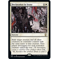 Declaration in Stone