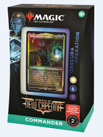 Magic The Gathering: Streets of New Capenna Commander Deck Obscura Operation_boxshot
