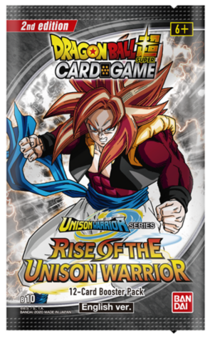 Dragon Ball Super Card Game - UW1 Rise of the Unison Warrior [B10] Booster (2nd Edition)_boxshot