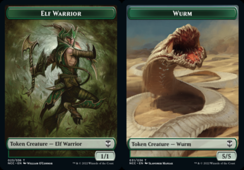 Elf Warrior // Wurm [Token]_boxshot