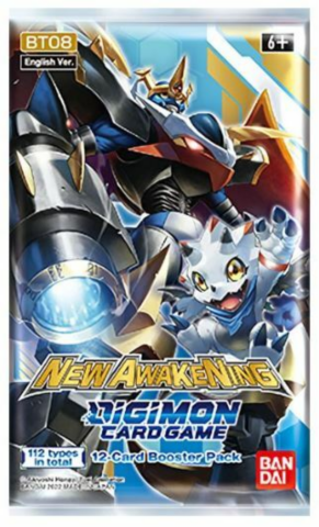 Digimon Card Game - New Awakening Booster BT08_boxshot