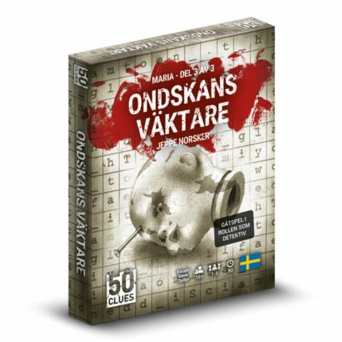 50 Clues: Maria-trilogin 3 - Ondskans väktare (SE)_boxshot