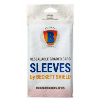 Beckett Shield Graded Card Sleeves (100 Sleeves)_boxshot
