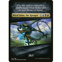 Checklist Card - Nicol Bolas, the Ravager [Token]
