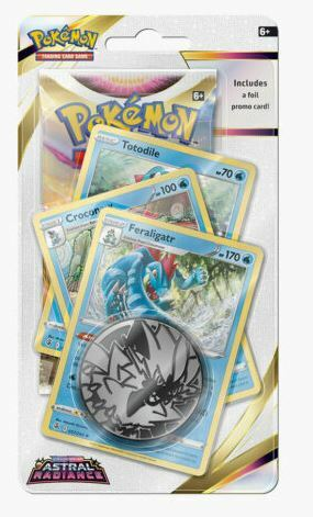 Pokémon TCG - Sword & Shield Astral Radiance Premium Checklane Blister - Feraligatr_boxshot