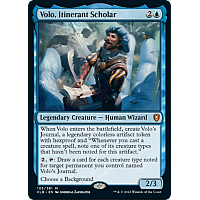 Volo, Itinerant Scholar (Foil Etched)