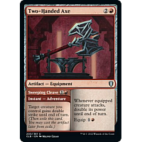 Two-Handed Axe // Sweeping Cleave (Foil)