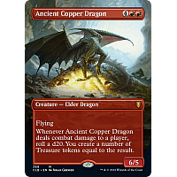 Ancient Copper Dragon (Foil) (Borderless)