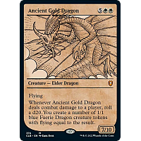 Ancient Gold Dragon (Foil) (Showcase)
