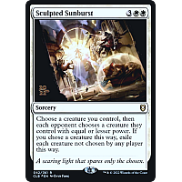 Sculpted Sunburst (Foil) (Prerelease)