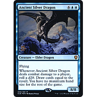 Ancient Silver Dragon (Foil) (Prerelease)