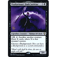Shadowheart, Dark Justiciar (Foil) (Prerelease)