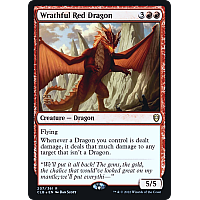 Wrathful Red Dragon (Foil) (Prerelease)
