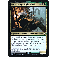Baba Lysaga, Night Witch (Foil) (Prerelease)