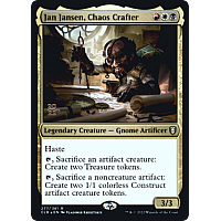 Jan Jansen, Chaos Crafter (Foil) (Prerelease)