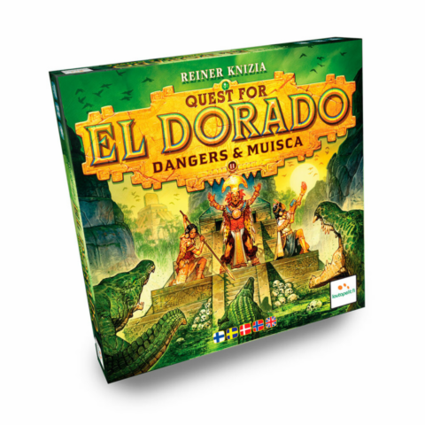 Quest for El Dorado: Dangers & Muisca (Nordic + EN)_boxshot