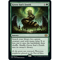 Green Sun's Zenith (Etched Foil)