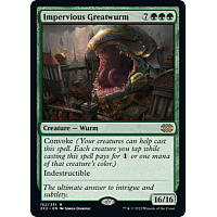 Impervious Greatwurm (Etched Foil)