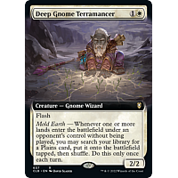 Deep Gnome Terramancer (Foil) (Extended Art)