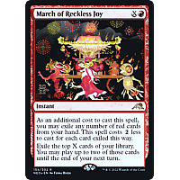 March of Reckless Joy (Foil) (Prerelease)