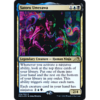 Satoru Umezawa (Foil) (Prerelease)