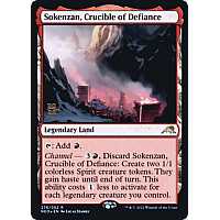 Sokenzan, Crucible of Defiance (Foil) (Prerelease)