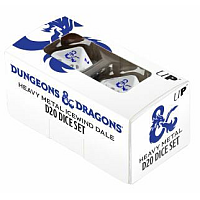 Heavy Metal Icewind Dale D20 Dice Set for Dungeons & Dragons