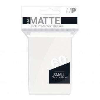 60ct Pro-Matte White Small Deck Protectors_boxshot