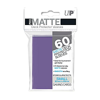 60ct Pro-Matte Purple Small Deck Protectors