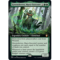 Greensleeves, Maro-Sorcerer (Foil) (Extended Art)