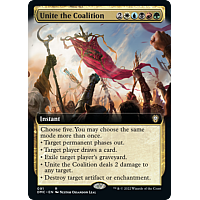 Unite the Coalition (Foil) (Extended Art)