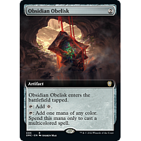 Obsidian Obelisk (Foil) (Extended Art)