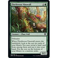 Floriferous Vinewall (Foil)