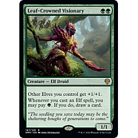 Leaf-Crowned Visionary (Foil) (Prerelease)